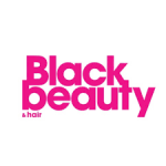 black b and hair logo